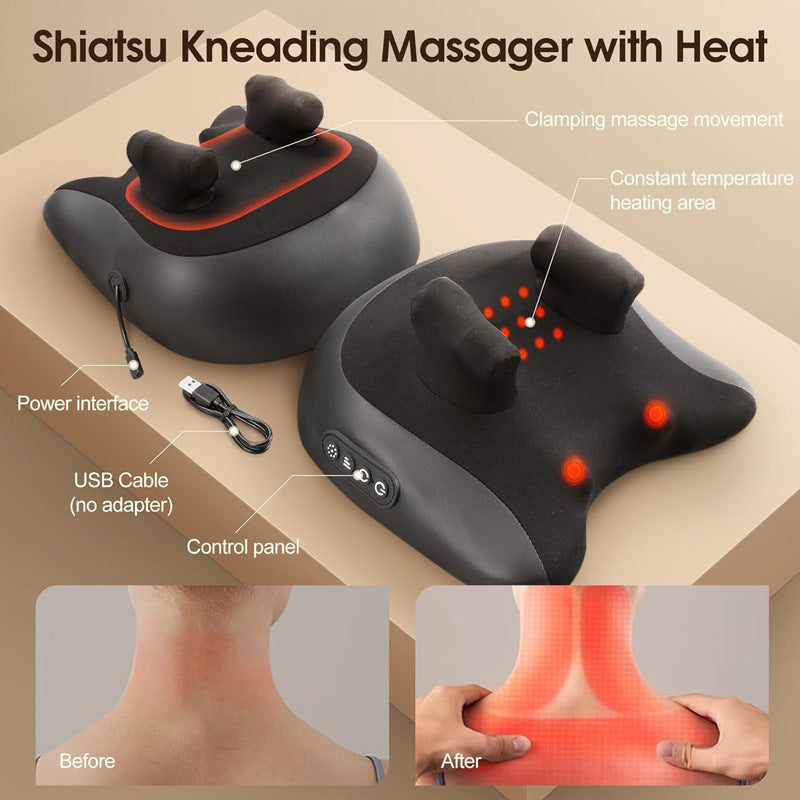 Shoulder, Neck & Lumbar Spine Pillow Massager - Wishlet Shop