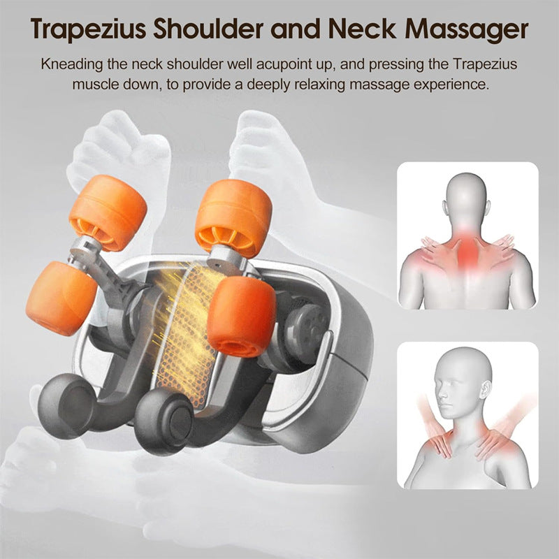 Shoulder, Neck & Lumbar Spine Pillow Massager - Wishlet Shop